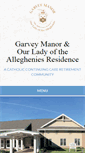 Mobile Screenshot of garveymanor.org